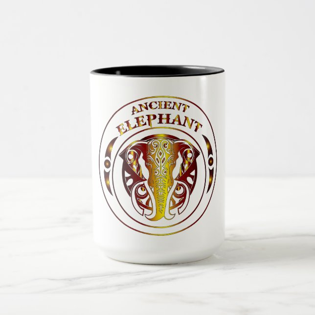 Tasse Éléphant Antique (Centre)