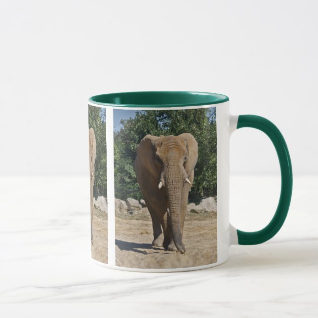 Tasse Éléphant d'Afrique (Droite)