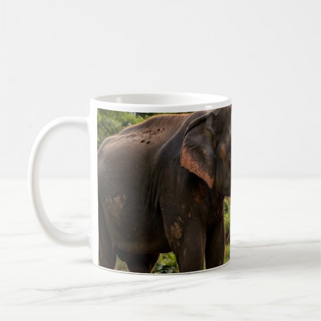 Tasse éléphant du parc national de Yala - Faune de (Gauche)
