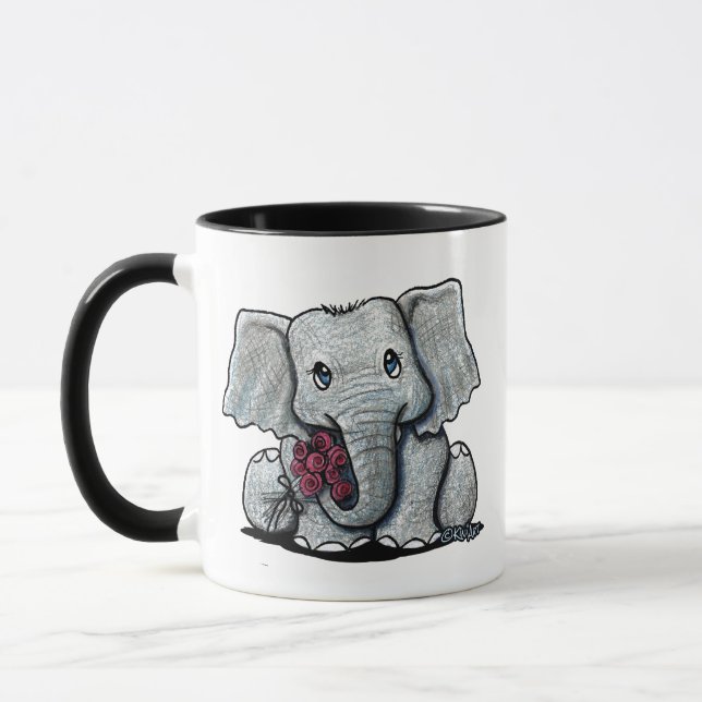 Tasse éléphant KiniArt (Gauche)
