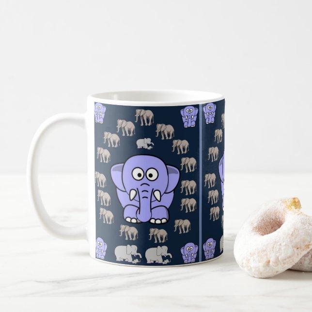 Tasse éléphant pour enfants (Avec donut)