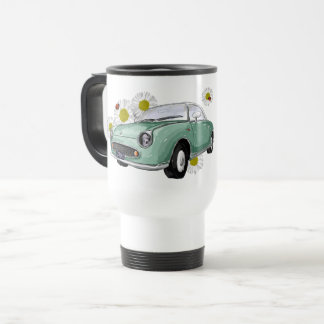 Tasse Emerald Green Figaro - gobelet de voyage