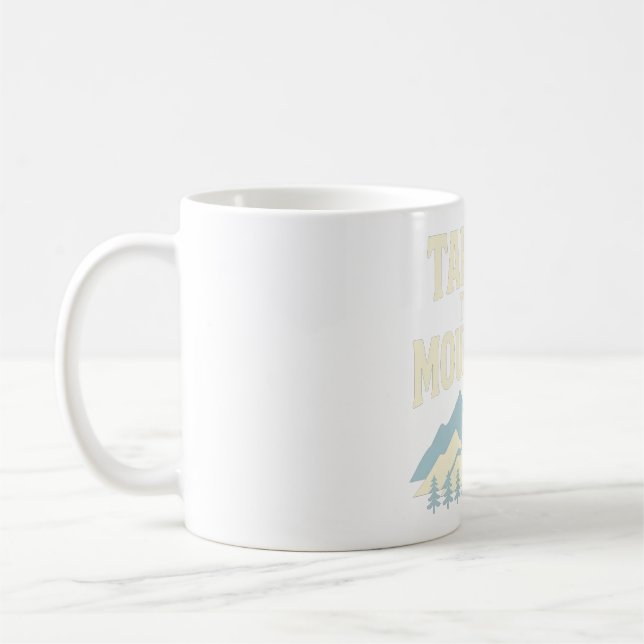 Tasse « Emmenez-moi dans les montagnes » | Tee de  (Gauche)