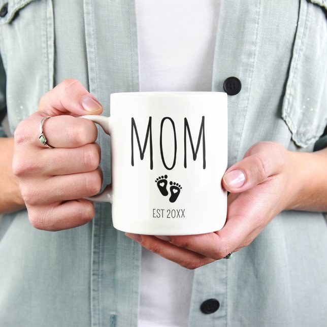 Tasse Empreintes de Bébé Maman Fée. 20XX (Créateur téléchargé)