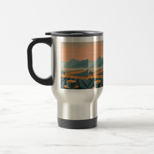 Tasse en acier inoxydable Nature View (Gauche)