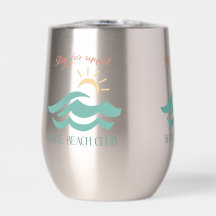 Tasse en acier inoxydable Stay for Sunset Brine Be