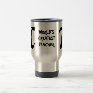 Tasse en aluminium Professeur le plus génial du mo