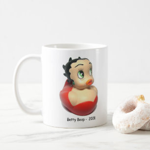 Tasse en caoutchouc de Betty Boop de canard