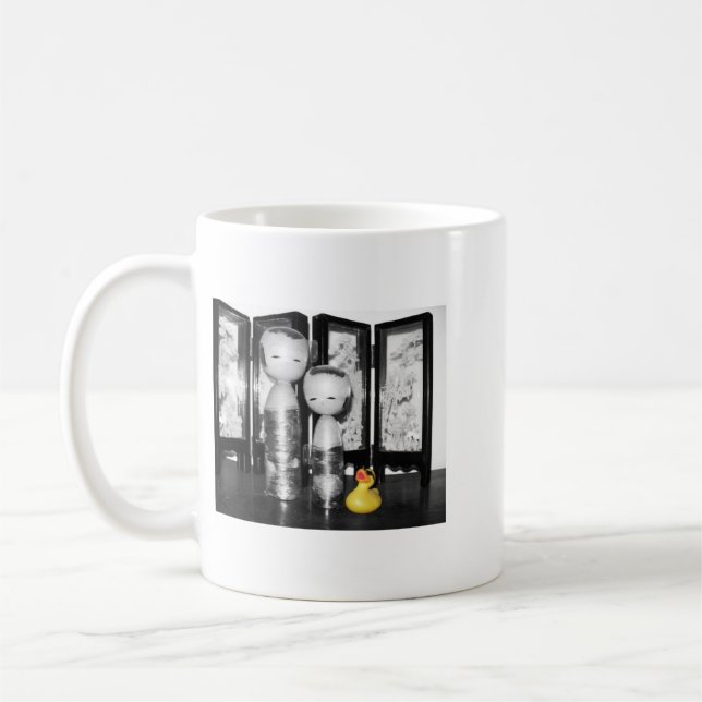 Tasse en caoutchouc de canard "d'une expérience (Gauche)