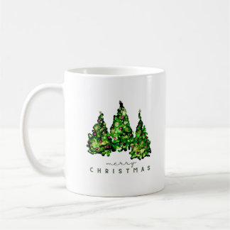Tasse en céramique avec motif d'encre à alcool pou