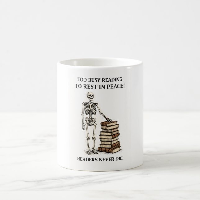 Tasse en céramique blanche unisexe (Centre)