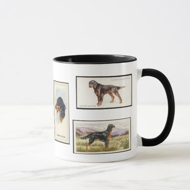Tasse en céramique Cartes de cigarettes Gordon Set (Droite)