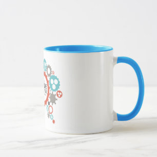 Tasse en céramique collective de DevOps