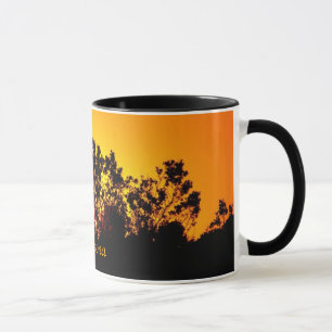 Tasse en céramique Coloured Sunset de Bobby Mikul