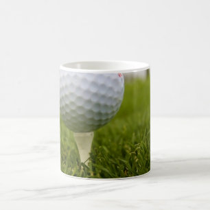 Tasse en céramique de conception de tee de golf