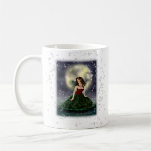 Tasse en céramique de Fae de protection de lis