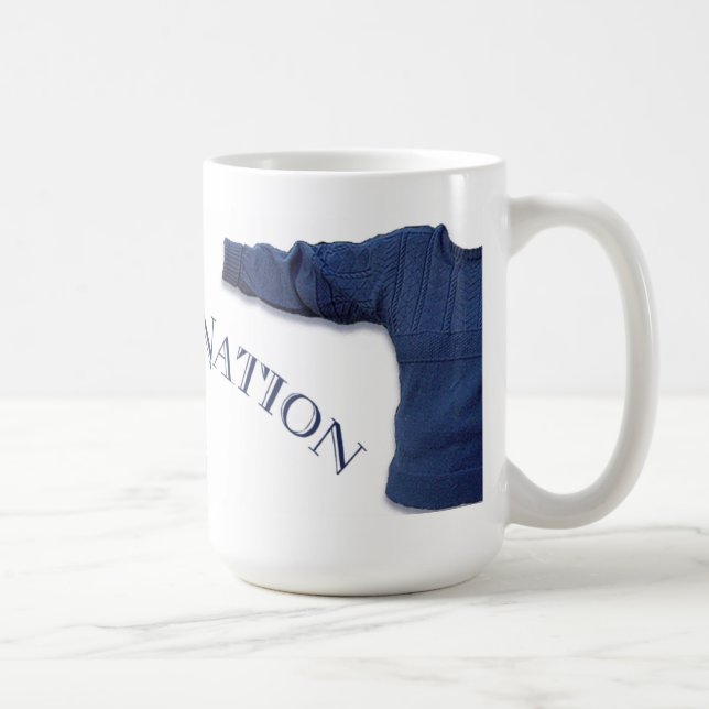 Tasse en céramique de nation de Gansey (Droite)