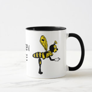 Tasse en céramique de reine des abeilles