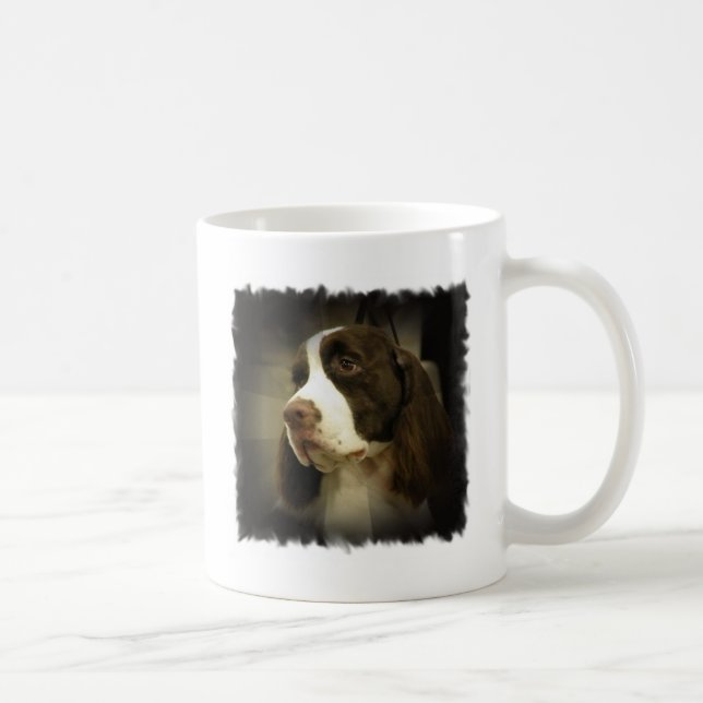 Tasse en céramique de springer spaniel (Droite)