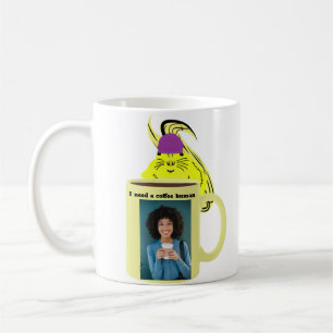Tasse en céramique écureuil café