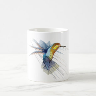 Tasse en céramique élégant colibri