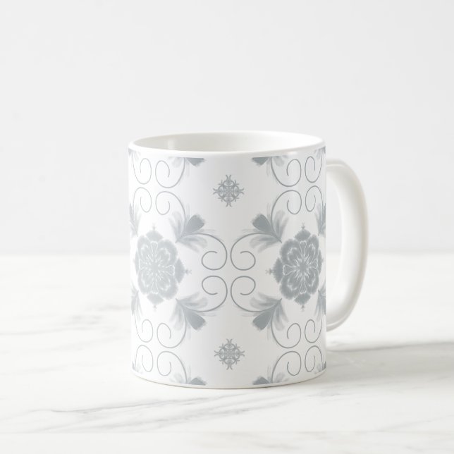 Tasse en céramique Flora Royale (Devant droit)