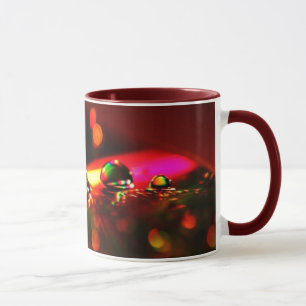 Tasse en céramique Gouttes d'arc-en-ciel