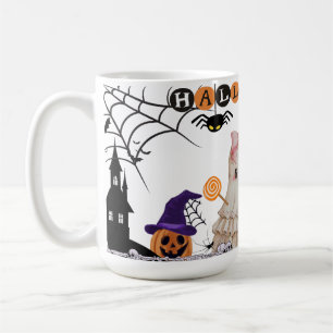 Tasse en céramique Halloween, Tasse fantôme Hallow