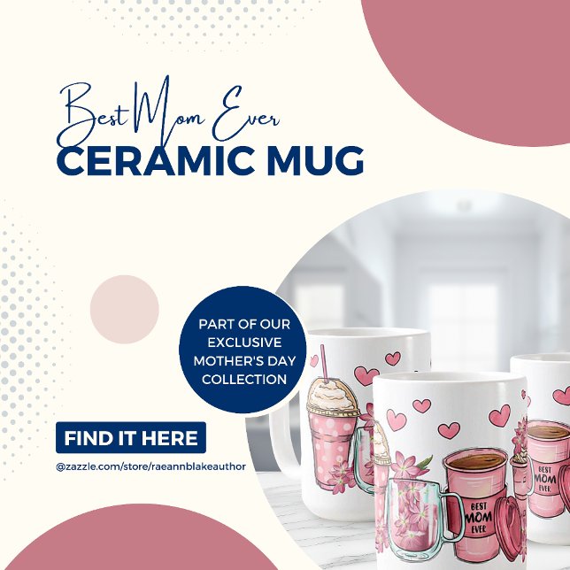 Tasse en céramique 'Meilleure Maman' pour la fête  (Créateur téléchargé)