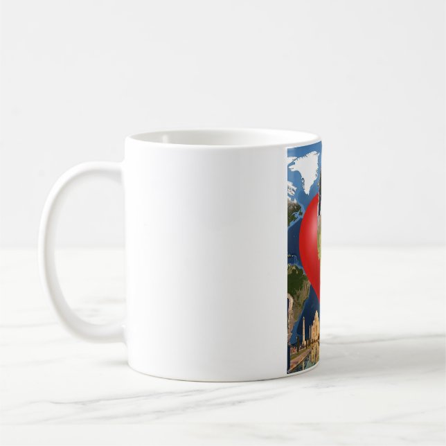 Tasse en céramique musulmane indienne (Gauche)