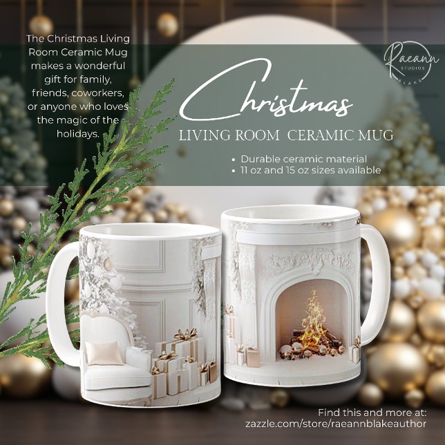 Tasse en céramique pour salon de Noël (Créateur téléchargé)