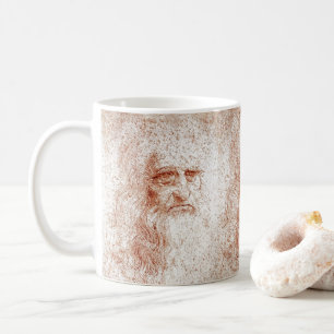 Tasse en craie rouge Léonard de Vinci
