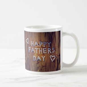Tasse en forme de bois pour la fête des pères