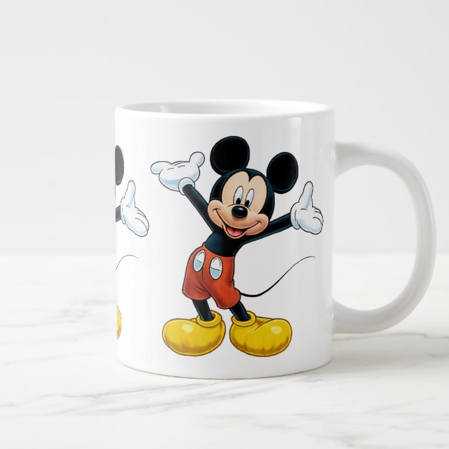 Tasse en grès surélevée Comfort-Grip pour café et  (Droite)