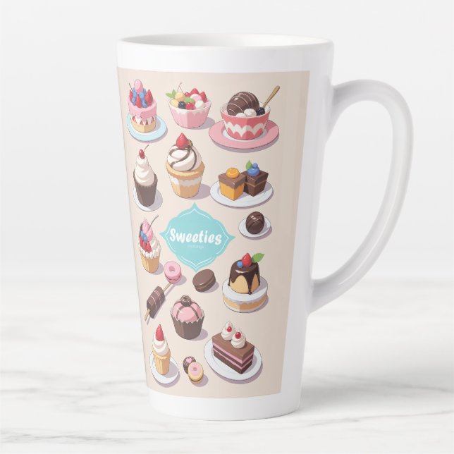 Tasse en latte des amoureux (Droite)
