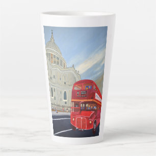 Tasse en latte du bus londonien