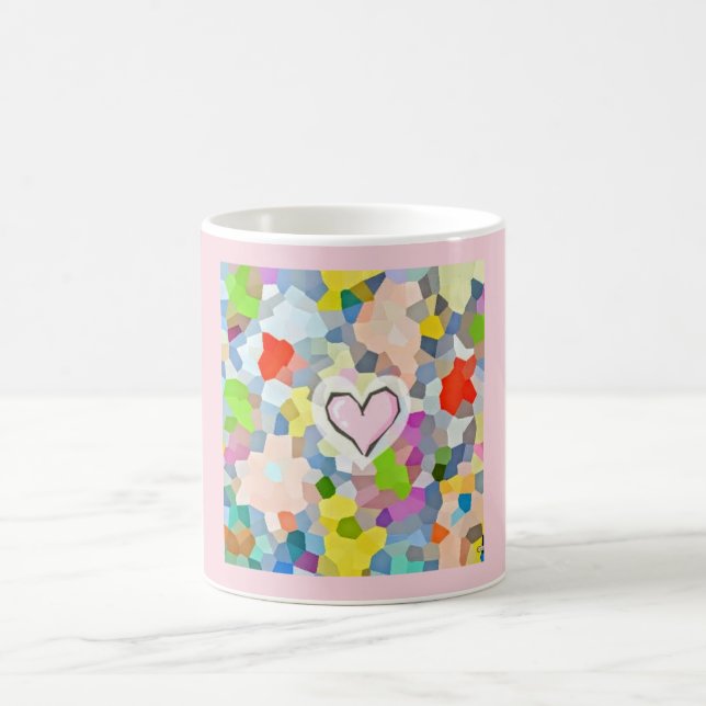 Tasse en pastel classique d'impression (Centre)
