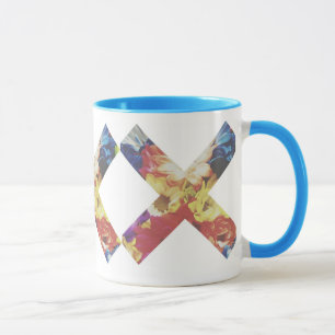 Tasse en pastel fanée de X par Megaflora