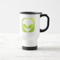 Tasse en plastique de voyage d'aliens