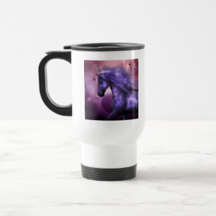 Tasse en plastique de voyage de licorne