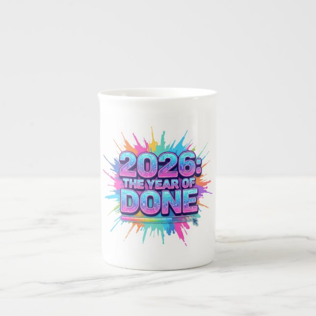 Tasse En Porcelaine 2026 Loading... Progress Bar Sticker (Devant)