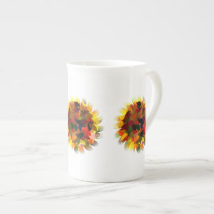 Tasse En Porcelaine Abstrait DE SOUFFLE