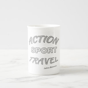 Tasse En Porcelaine Action Sport Travel