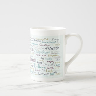 Tasse En Porcelaine Affirmation