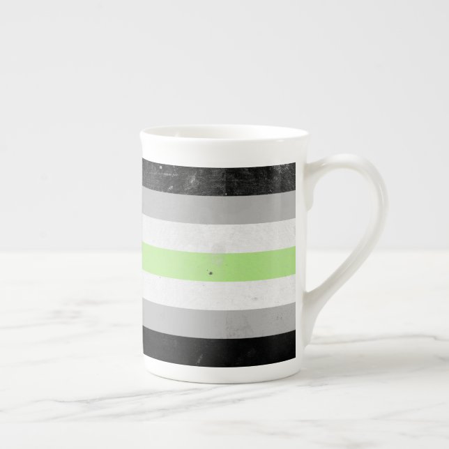 Tasse En Porcelaine Agender (Droite)