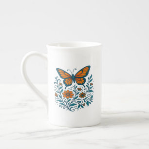 Tasse En Porcelaine Ailes de l'Harmonie du Jardin