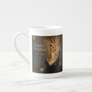 Tasse En Porcelaine Album Gazella Fitzgerald : une parodie