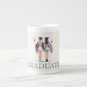 Tasse En Porcelaine Amis diplômés