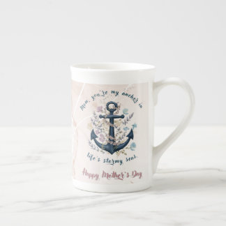 Tasse En Porcelaine Ancre constante - Fête des mères