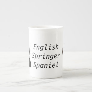 Tasse En Porcelaine Anglais Springer Spaniel
